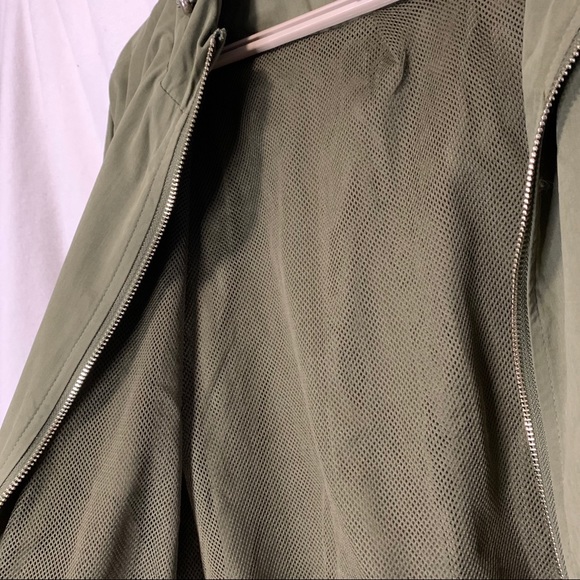 Olive Forever 21 Hooded Pull Ring Jacket - Picture 8 of 14